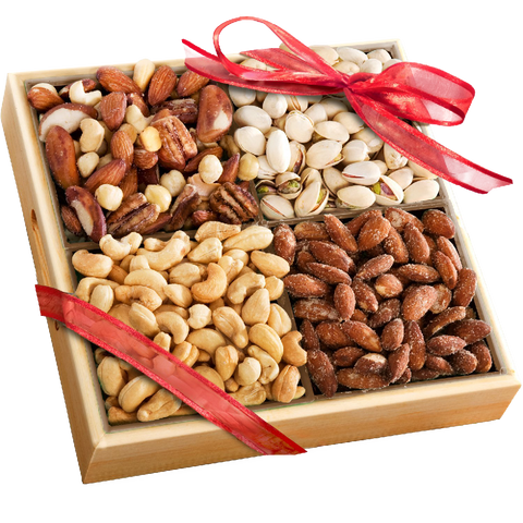 Golden State Fruit Savory Favorites Assorted Nuts Gift Tray