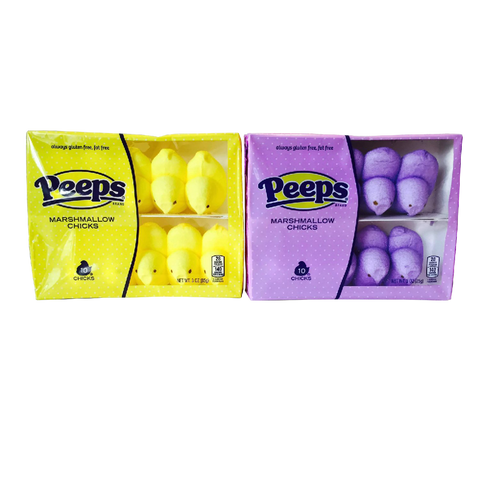 Peeps Marshmallow Chicks Includes Two Boxes